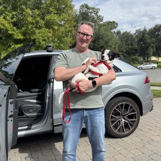 Bandit is Home!