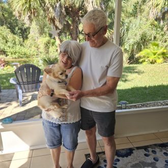 Lucky is Home!